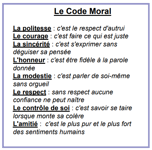 Code moral